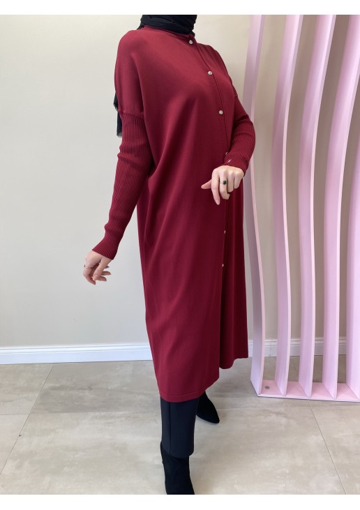 BORDO TRİKO HIRKA